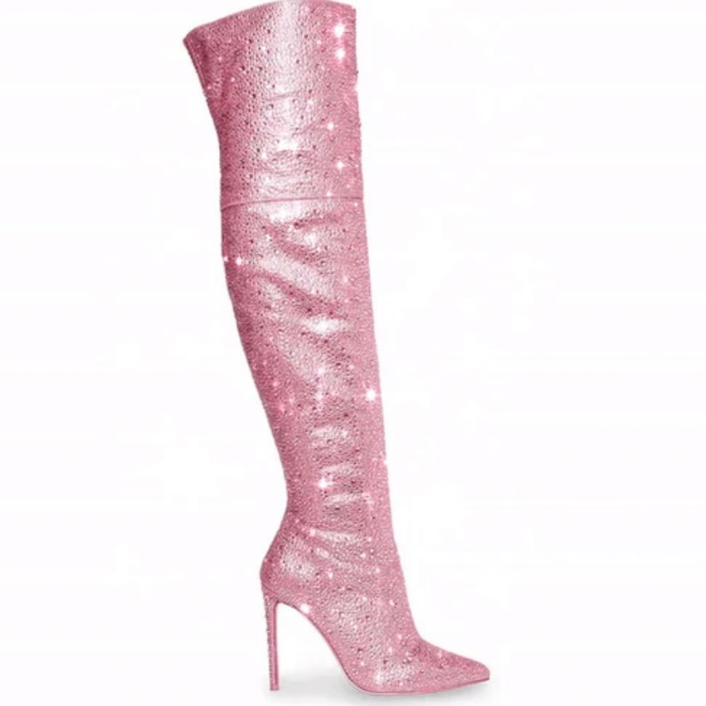 Vivianne pink Steve Madden boots / new size 9.5